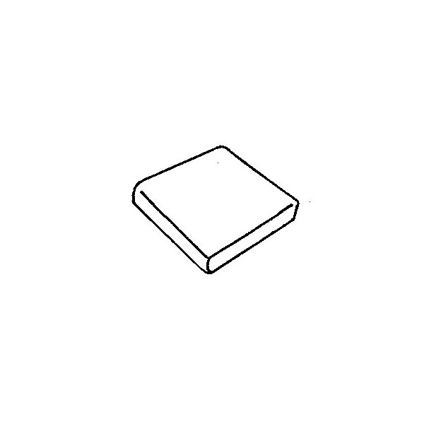 23 x 25 x 3 Deluxe Ottoman Cushion - Image 2